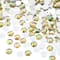 John Bead 6mm Acrylic Round Flat Back Rhinestones, 1,000ct.